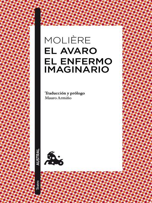 Title details for El avaro / El enfermo imaginario by Molière - Available